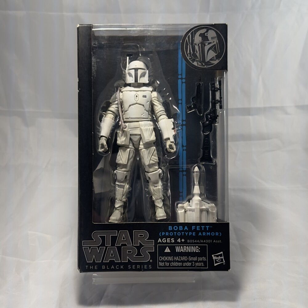 The Black Series Boba Fett (Prototype Armor) Blue Line 6 Inch - FAST SHIPPING ✅